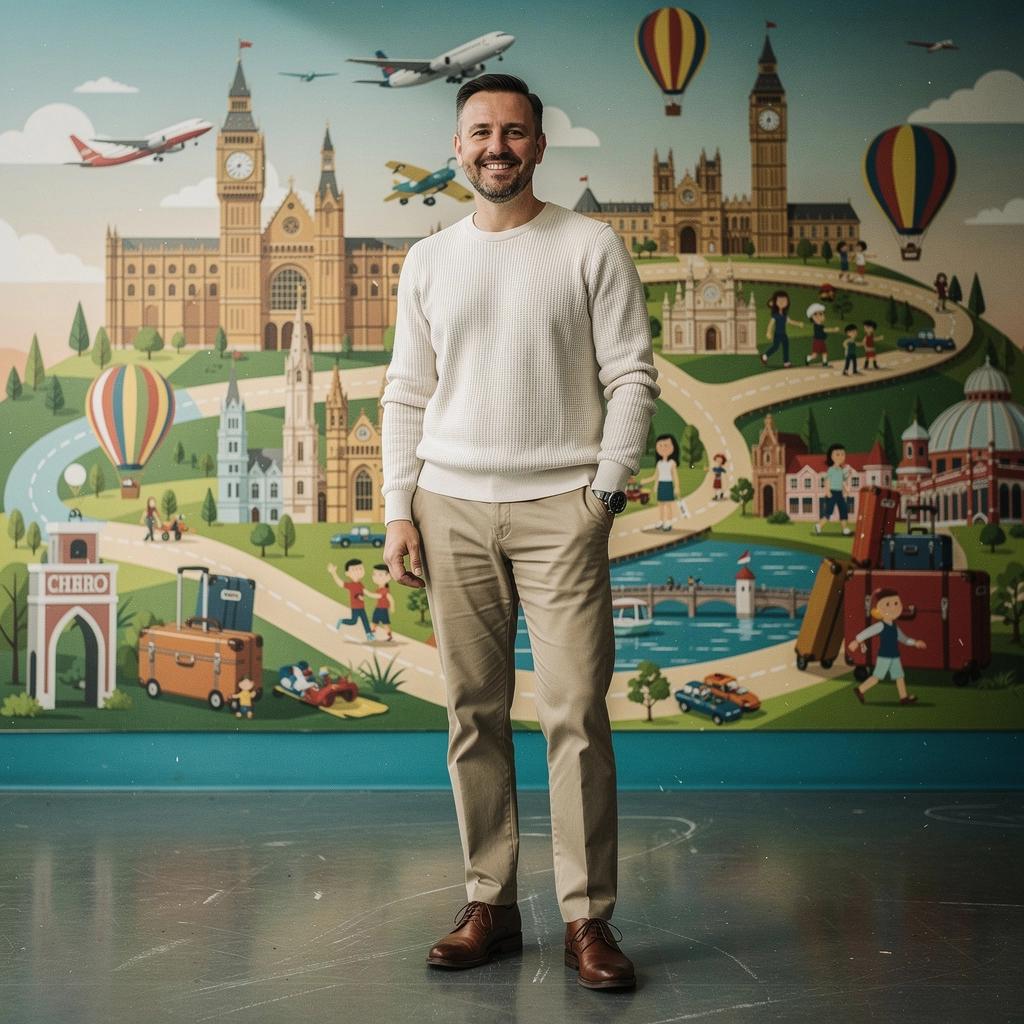 Rodzina z plecakami na szlaku turystycznym w górach.